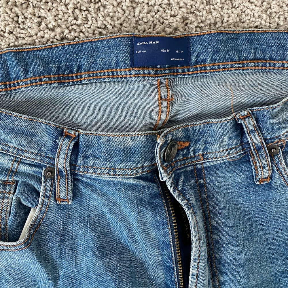 Zara man slim fit jeans size 34